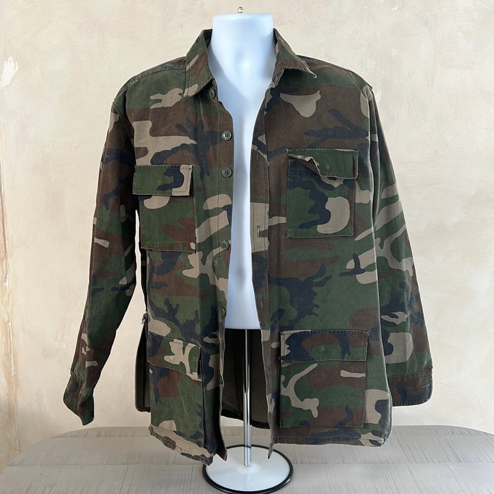 FOG Fear Of God collection one military camo jacket